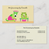 Haustier Visitenkarte (Vorne/Hinten)