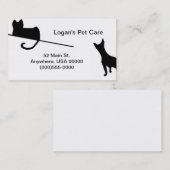 Haustier-Visitenkarte Visitenkarte (Vorne/Hinten)
