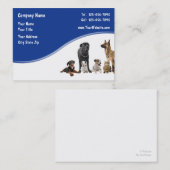 Haustier-Visitenkarten Visitenkarte (Vorne/Hinten)