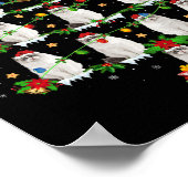 Haustier Weihnachten Weihnachten Weihnachten Ragdo Poster (Ecke)