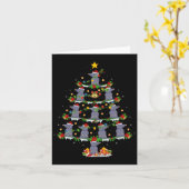 Haustier Weihnachten Weihnachten Weihnachtsweih Karte (Gelbe Blume)