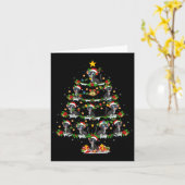 Haustier Weihnachten Weihnachten Weihnachtsweih We Karte (Gelbe Blume)