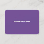 Haustier Wellness-Center Hund Grooming Schnauzer B Visitenkarte (Rückseite)