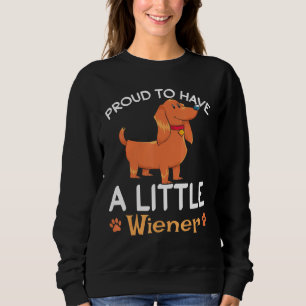 Haustier Wiener Hund Dackel Sweatshirt