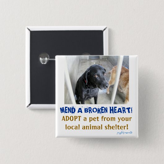 Haustiere Button (Vorne & Hinten)