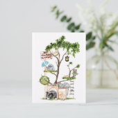 Haustiere Clubhouse - DNM Postkarten (Stehend Vorderseite)