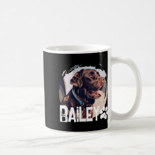 Haustiere Einfach Modern Cool Nge Name Und Foto Kaffeetasse