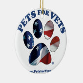 Haustiere für Tierärzte Keramikornament (Rechts)