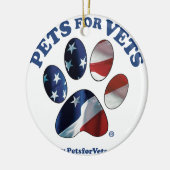 Haustiere für Tierärzte Keramikornament (Links)