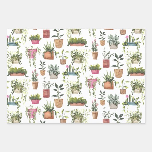 Haustiere Geschenkpapier Set (Vorderseite)