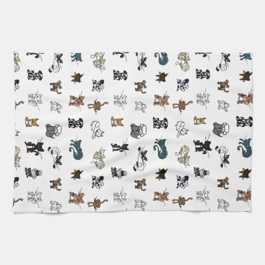 Haustiere Geschirrtuch (Horizontal)