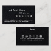 Haustiere, Haustiere, Haustiere, Visitenkarte (Vorne/Hinten)