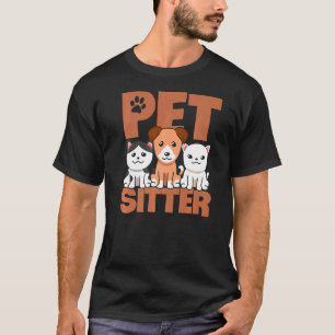 Haustiere Haustiere Hunde Grafische Haustiere Sitt T-Shirt