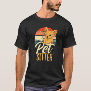 Haustiere Haustiere Hunde Grafische Haustiere Sitt T-Shirt