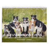 Haustiere Hunde Custom Fotos Moderne Niedlich 12 M Kalender (Titelbild)
