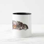 Haustiere Kaffee-Schläger Tasse (Zentrum)