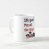 Haustiere Kaffeetasse (Vorderseite Links)