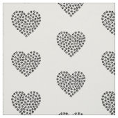 Haustiere Liebhaber Herzpflastermuster Stoff (Muster)