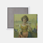 Haustiere Magnet (Vorderseite/Rückseite)