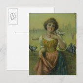 Haustiere Postkarte (Vorne/Hinten)