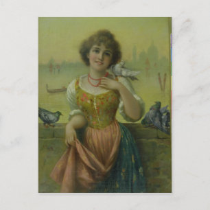 Haustiere Postkarte
