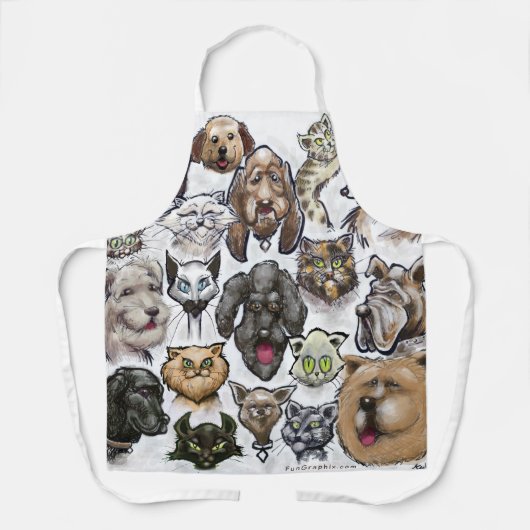 Haustiere Schürze (Vorderseite)