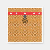 Haustiere Serviette (Vorderseite)