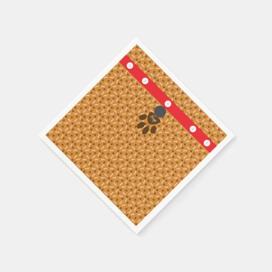 Haustiere Serviette (Ecke)