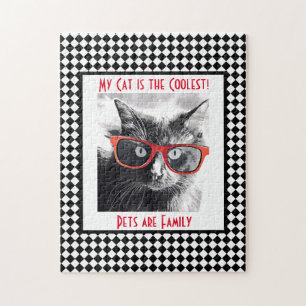 Haustiere sind Familie, Foto hinzufügen Puzzle