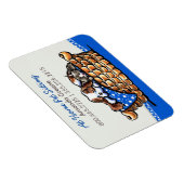 Haustiere Sitter Business CKCS mit Cat Blueberry Magnet (Rechte Seite)