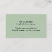 Haustiere Sitter Hund laufen Boutique Tiere Seite  Visitenkarte (Rückseite)