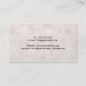 Haustiere Sitter Hund Wandern glücklich Labrador H Visitenkarte (Rückseite)