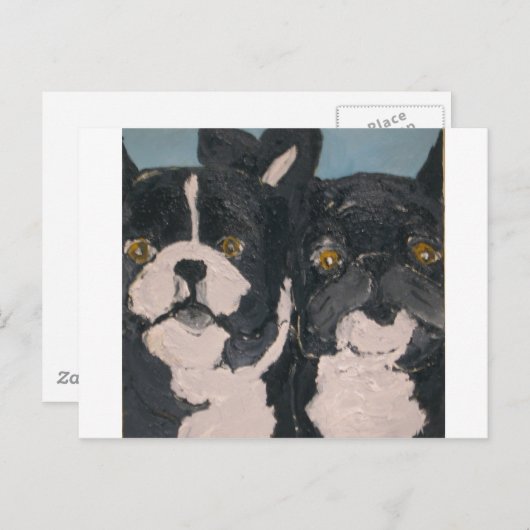 Haustiere von generischen Ginsburg Postkarte (Vorne/Hinten)