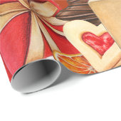 Haustiere zu Weihnachten Geschenkpapier (Rolleneckpunkt)