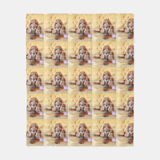 HaustiererinnerungsFoto PERSONIFIZIEREN Fleecedecke (Vorderseite)