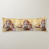 HaustiererinnerungsFoto PERSONIFIZIEREN Seitenschläferkissen (Rückseite)