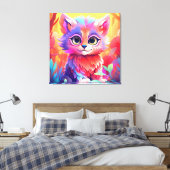 Haustierfreund Leinwanddruck (Insitu (Schlafzimmer))