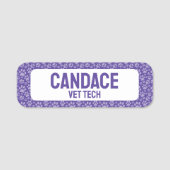 Haustiergeschäft Namensschild (Vorderseite)