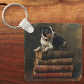 Haustiergespräch  schlüsselanhänger (Vorderseite)