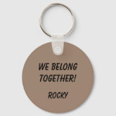 Haustiergespräch Schlüsselanhänger (Rückseite)