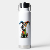 Haustierhund Trinkflasche (Vorderseite)