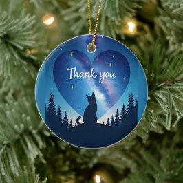 Haustierkatze Gedenkstätte Keramik Ornament