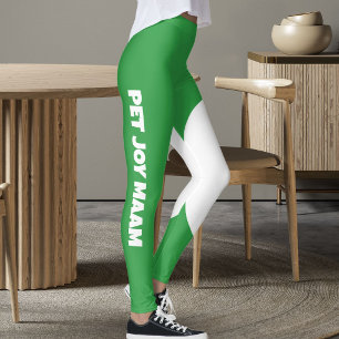 Haustierkatze Mutter Name Garten Lux Grün Personal Leggings