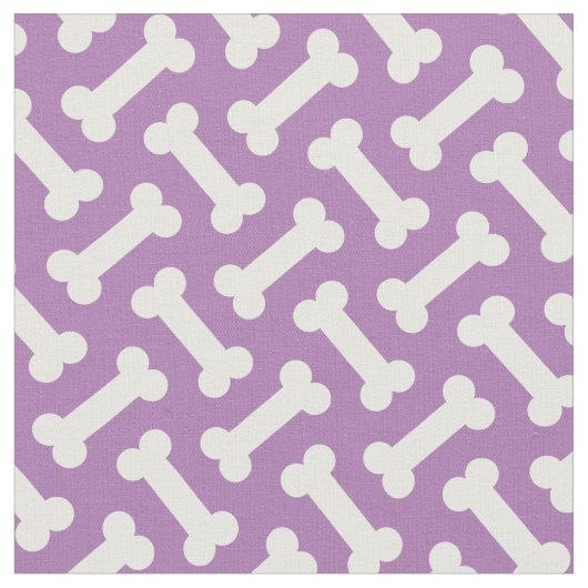 Haustierknochen Niedlich Herringbone Stoff (Nahaufnahme)