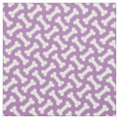 Haustierknochen Niedlich Herringbone Stoff (Muster)