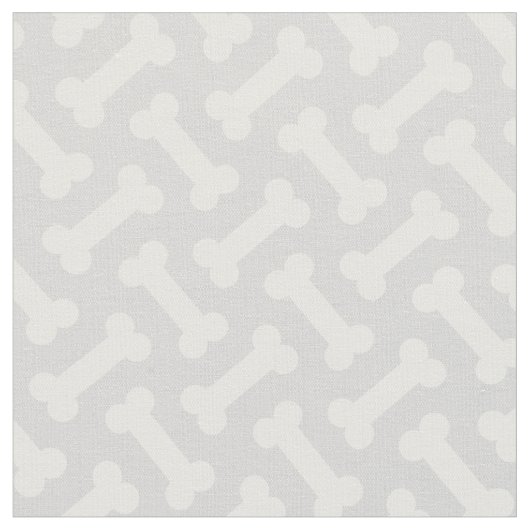 Haustierknochen Niedlich Herringbone Stoff (Nahaufnahme)
