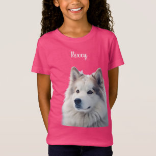 Haustierliebhaber Benutzerdefinierter Foto-Name T-Shirt