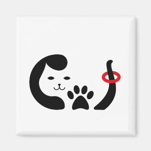Haustierliebhaber Gefühl Magnet