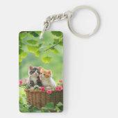 Haustierliebhaber Schlüsselanhänger (Rückseite)