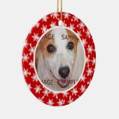 Haustierpersonifizieren ErinnerungsFotovers Keramik Ornament (Rechts)